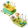 1 Set Dishwasher Degrees Toys Rich Accessories 90 Cartoon Rotating Faucet Circulation Fun Water Hands-on Ability
