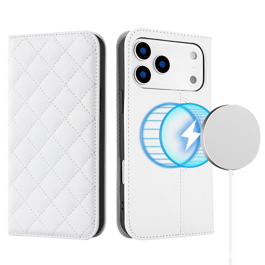 French Style Magnetic Wireless Charging Case for iPhone 17 Pro Max