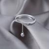 Simple Ring Finger Chain Tassels Ring Adjustable Circle For Women Girl Party Jewelry Gift Jewelry Accessories
