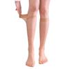 Women's Ultra-Thin Mid-Calf Crystal Stockings - Anti-Snag, Black & Flesh-Colored, Spring & Autumn Wear