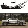 Pair Black Body Door Decal Graphics Vinyl Stickers For Pickup Truck 4X4 Off Road