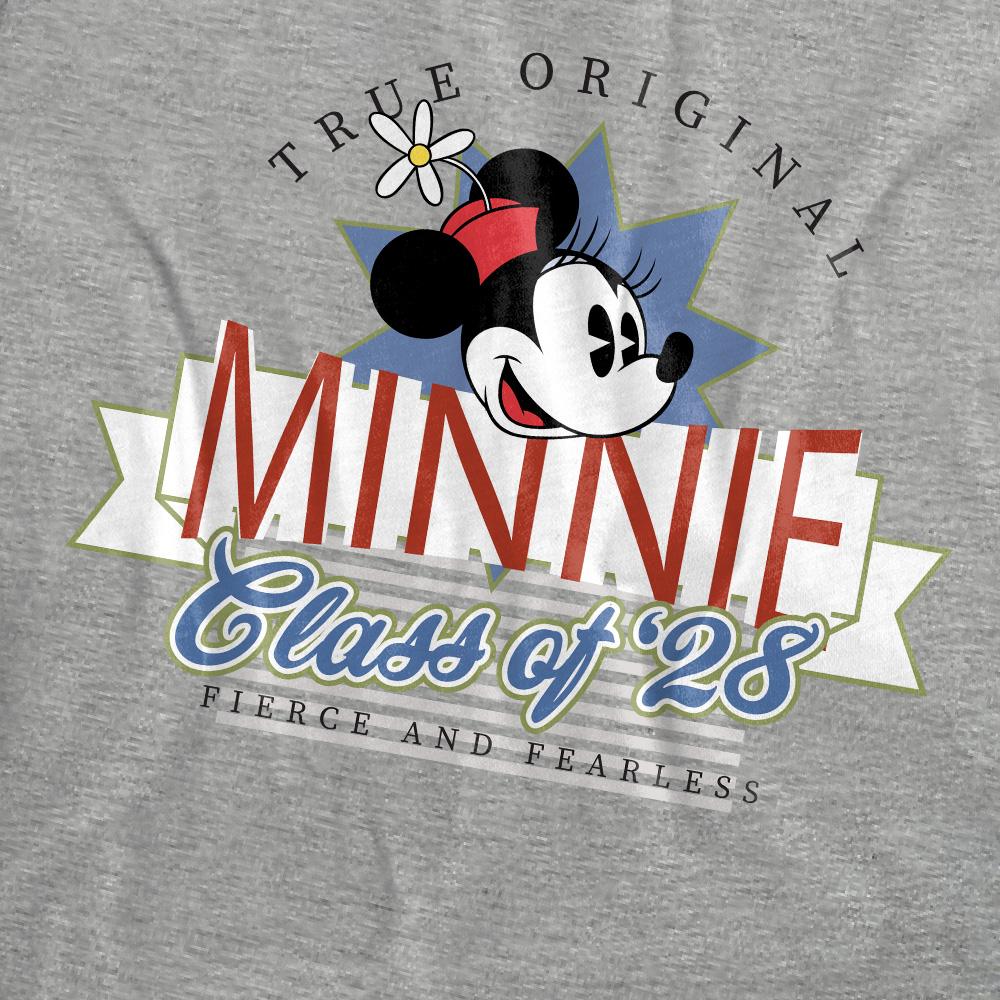 Disney Classics Unisex Adult Class Of 28 Minnine Mouse T-Shirt