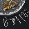 Stainless Steel Hand-Shape Toggle Connectors Diy Jewelry Making Bracelet Clasps Bulk Accessories