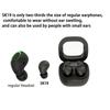 Mini Kabelloses Bluetooth 5.3 Headset Unsichtbare Schlaf-Ohrstöpsel Geräuschunterdrückendes Ohrhörer-Kopfhörer Mit Mikrofon für Huawei Redmi