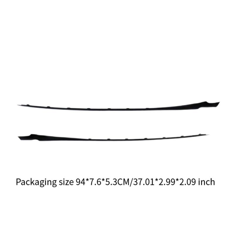 Be8Z5403137A High Performance Replaces Right&Left Side Windshield Side Molding Be8Z5403136A for Ford Fiesta 1.6L 2011-
