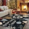 1pc Doormates Dark Cute Paw Christmas Decorative Mat, Machine Washable, Suitable for Indoor Decoration, Entryway, Garden and Liv
