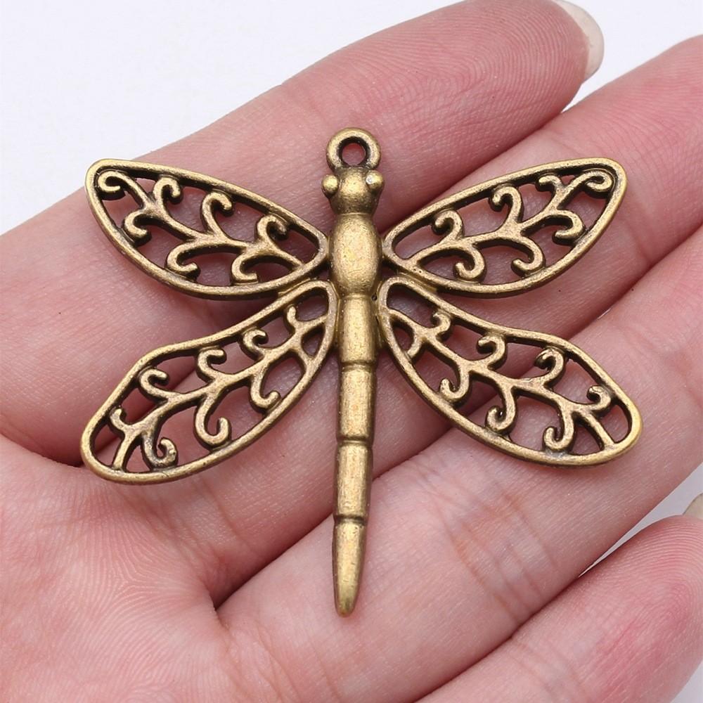 Charms Dragonfly Pendants Kids' Jewelry Materials QC045