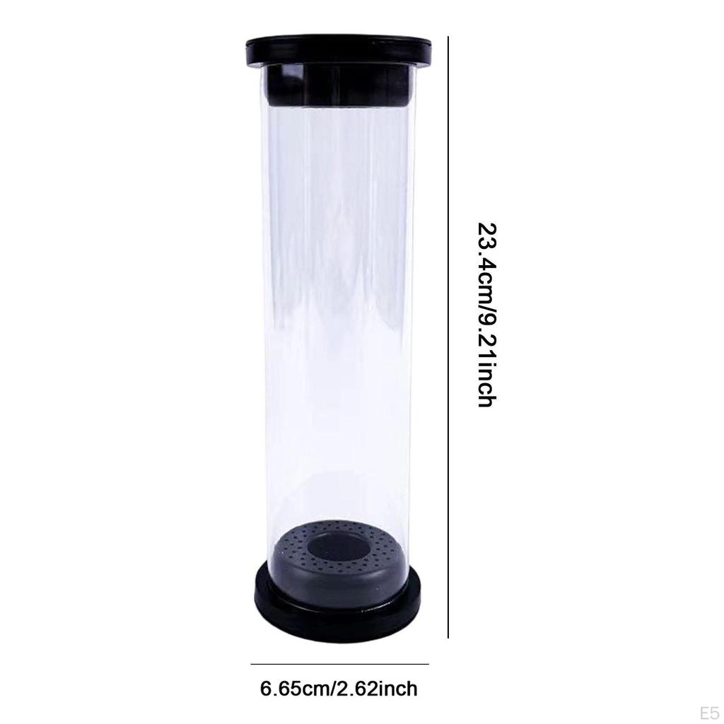 Badminton Ball Storage Tube, Water Resistant, Transparent, Multipurpose, Shuttlecocks,