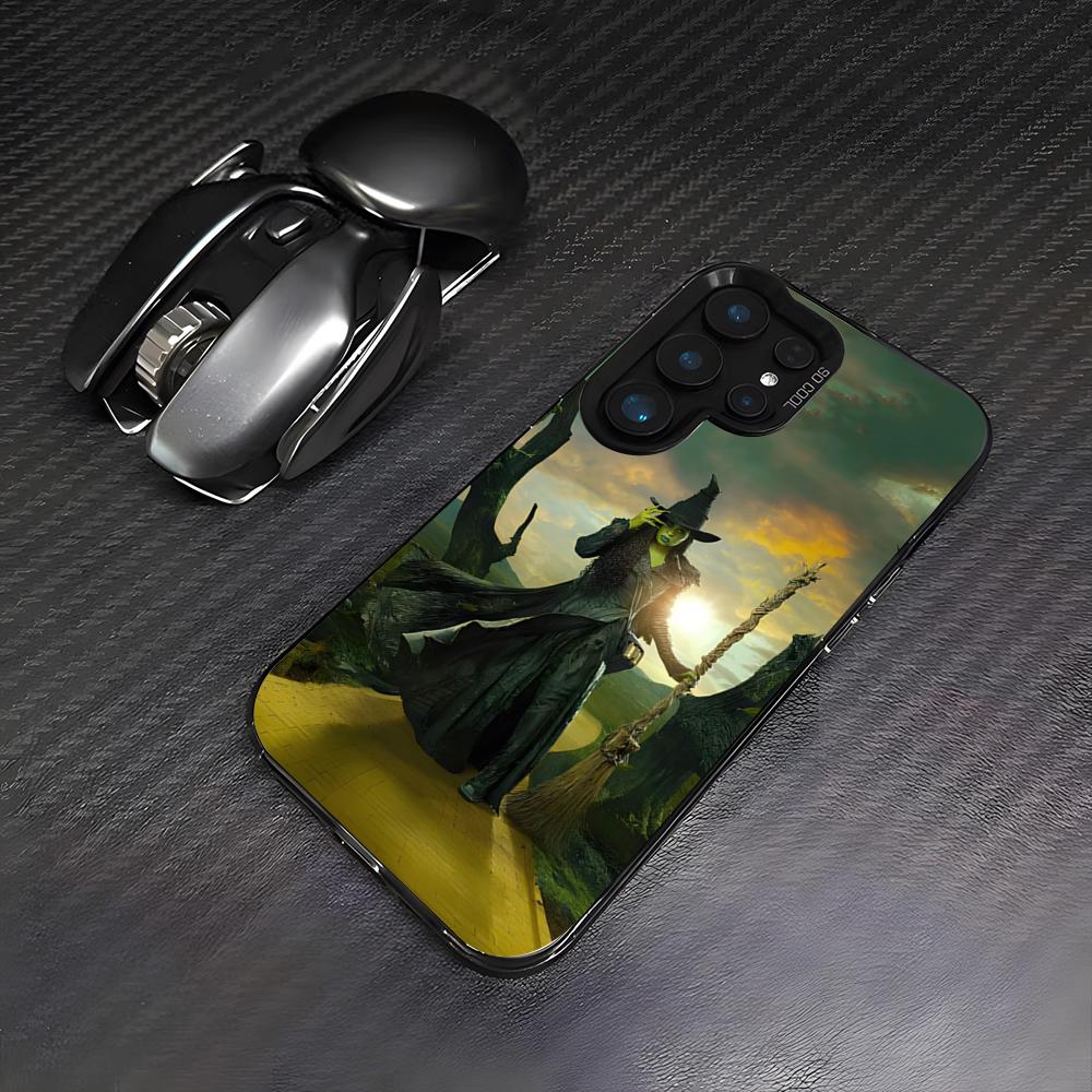Wicked Musical Green Phone Case For Samsung A25 A33 5G A54 A36 A35 A56 A52 A14 Shockproof Colorful Cover