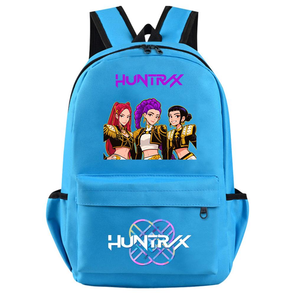 K-Pop Demon Hunters Printed Backpack for Teenager Student Girl Boy Bookbag Schoolbag Women Large Capacity Waterproof Travel Bag Kid Gift Rucksak