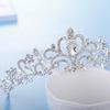 Women Girls Elegant Wedding Bride Crown Headwear Rhinestone Tiaras Cute Gift