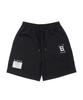 BLACKBLOND Vividi Vintage Clash Sweat Shorts (Black)