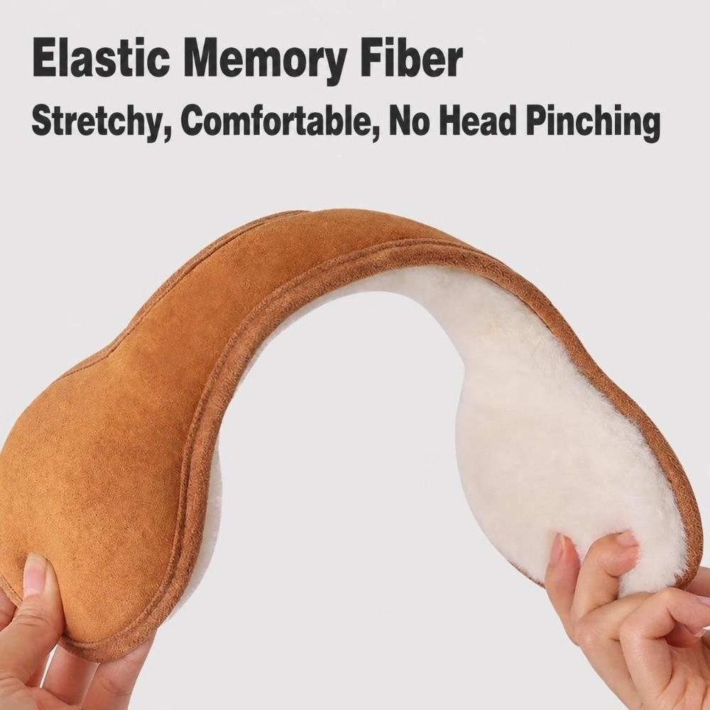 Warm Velvet Ear Muffs Thicken Padding Winter Earmuffs New Thicken Ear Covers  Men Women