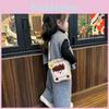 Adorable Cartoon Style Gender Neutral Kids Shoulder Bag With Cute Animal Patterns