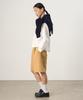 Leopeusaideuhwaiteulabel Cozy Bermuda Pants Mustard