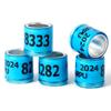 Pigeon Identification Rings 50pcs Safe Birdhouse Accessories Universal Pigeon Supplies Bands Bird Foot Rings For Racing Parrot