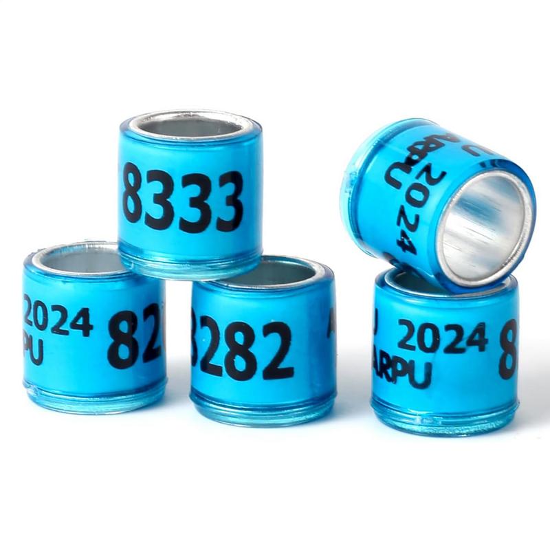 Pigeon Identification Rings 50pcs Safe Birdhouse Accessories Universal Pigeon Supplies Bands Bird Foot Rings For Racing Parrot