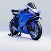 For YAMAHA R7 2022-2025 Motorcycle Beak Winglet Downforce Naked ABS Plastic Frontal Spoilers Front Lower Lip Spoiler Fixed Wing