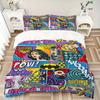 3pcs Wonder Woman, Superhero Cover Set,Soft Comfortable Duvet Cover,Guest Room (1*Duvet Cover + 2*Pillowcases, Without Core) yy251024011