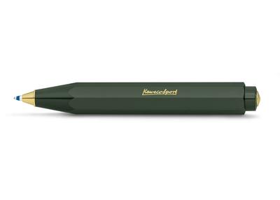 Kaweco Caneta Esferográfica Verde Esportiva Clássica, Importada Oficialmente, Base de Óleo, CSBP-GN,