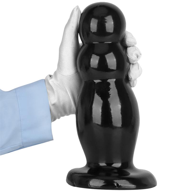 9cm Black Bella Anal Plug Giant Penis Anal Plug Fisting Supplies Extra Large Extra Large Extra Thick Adult Supplies