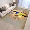 R-Ronaldinho Sport Football Star Door Mat Kids Room Bedroom Decoration Balcony Anti-Slip Doormat Living Room Doormat Area Rug