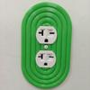 Smooth Durable Material Wall Switch Panel Modern Striped Pattern Wall Switch Cover  Kitchen
