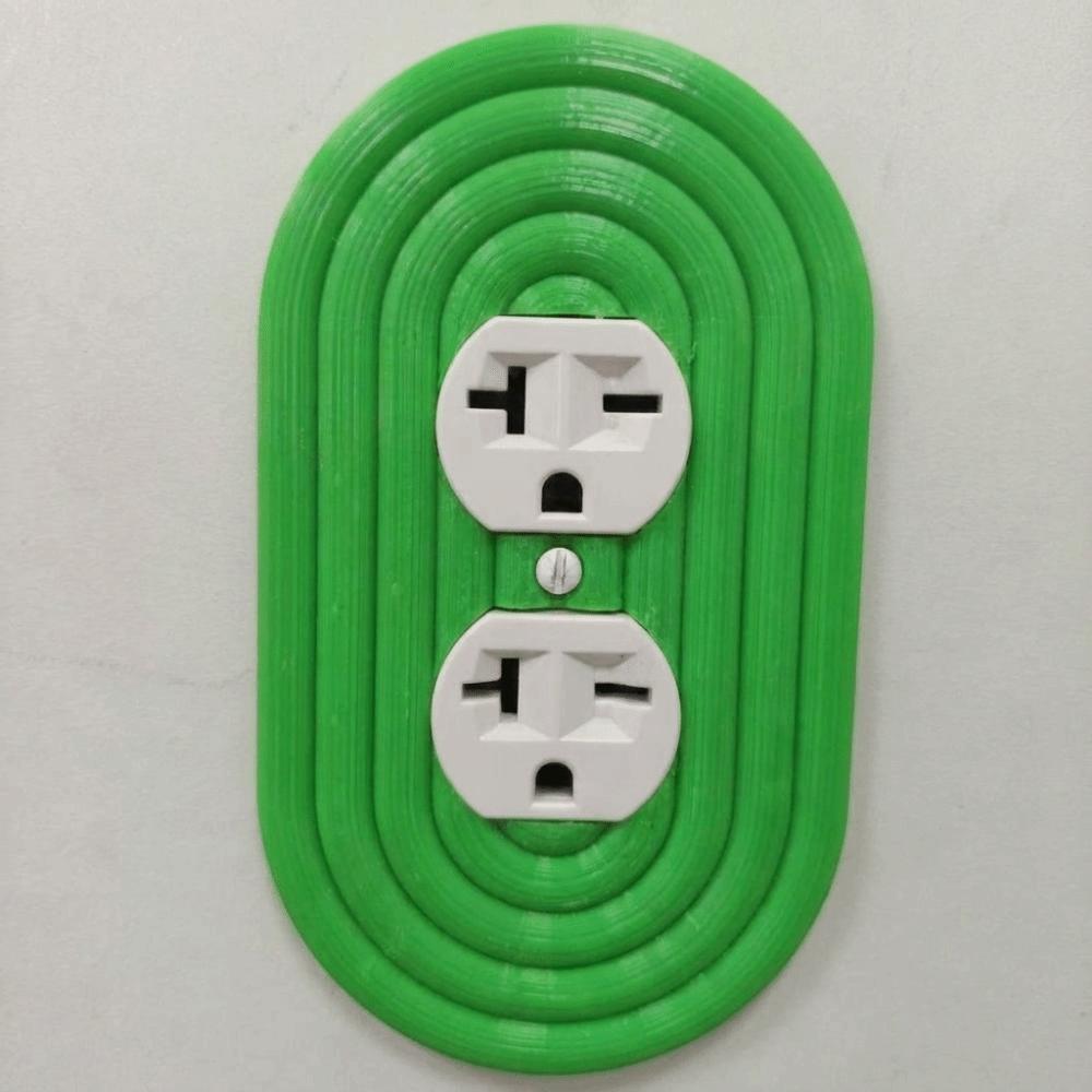 Smooth Durable Material Wall Switch Panel Decorative Switch Cover Indoor Wall