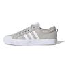 adidas Originals Nizza Rahat Çok Yönlü Klasik Darbe Emici Dayanıklı Kısa Bilekli Kaykay Ayakkabıları Unisex Kaykay Ayakkabıları Gri HQ8526