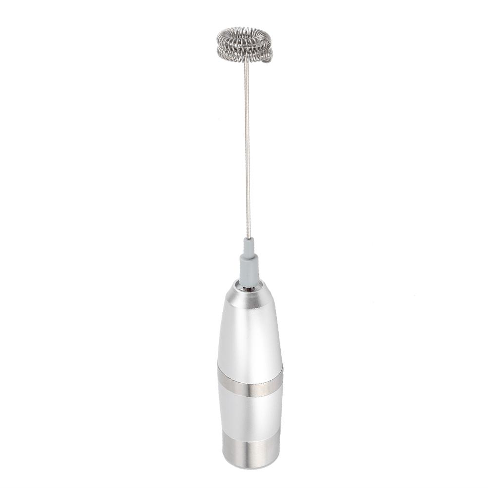 Handheld Electric Milk Frother Coffee Foam Maker with Stainless Steel Spring Whisks Stirrers