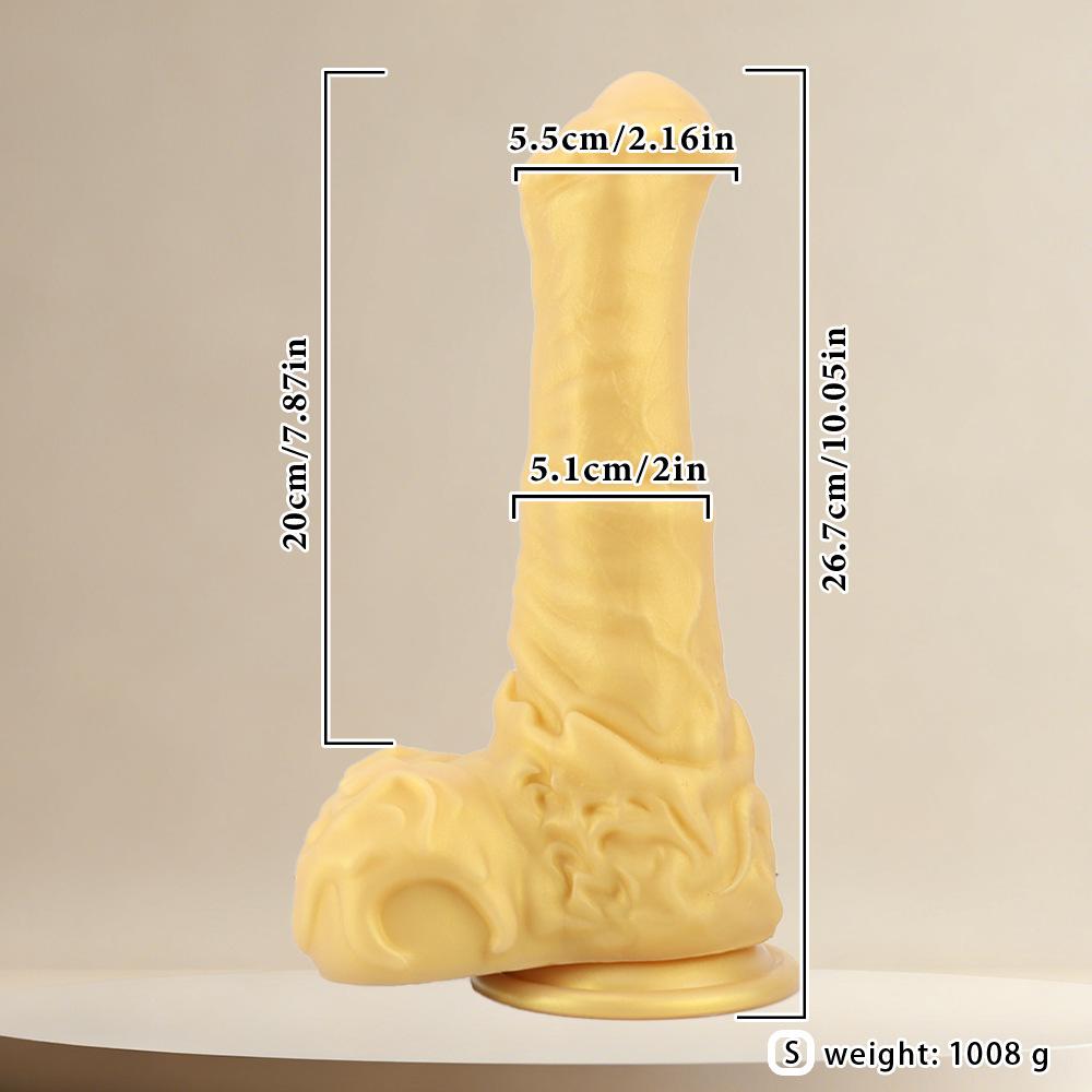 Giant Anal Plug - Super Size Butt Expansion Trainer, Lifelike Silicone Anal Sex Toy for Women with Safe Flared Base