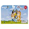 Bluey 2.5-3 inch Poseable Figure 4-Pack with Bluey Bingo
