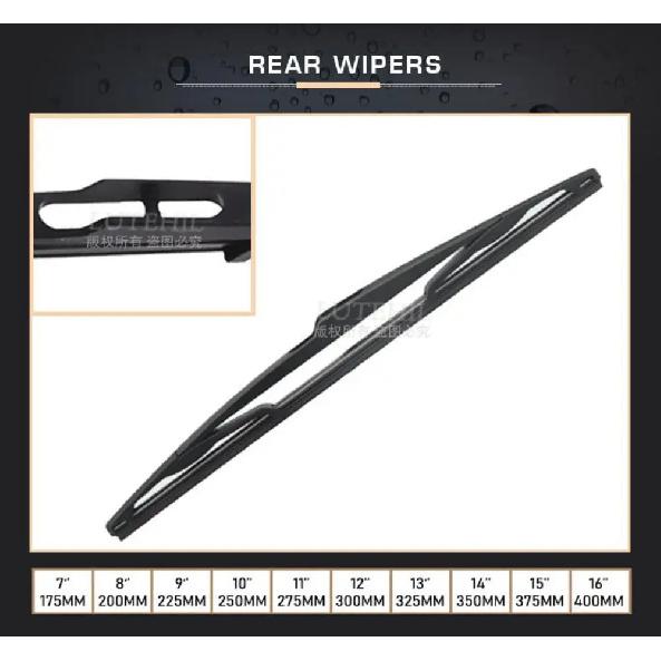 Do Peugeot 206 Hatchback 2001-2006 2002 2003 Pióra Wycieraczek Przednie i Tylne Szczotki do Szyby Przedniej 26"+16"+14\"