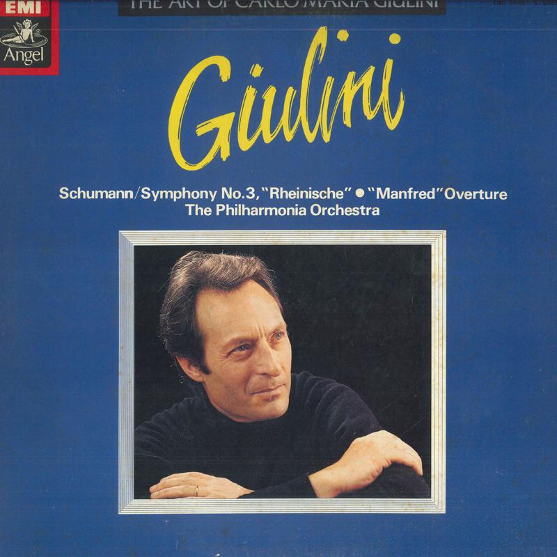 

LP Record CARLO MARIA GIULINI, PHILHARMONIC O - Schumann: Symphony No. 3 in E flat EAC30291PROMO ANGEL Japan Classical Used