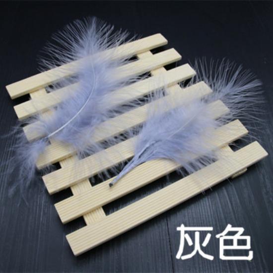 50Pcs Feather Perennial Diy Color Full-Fleece Feather Turkey Feather Jewelry Accessories Materials From 50 Pieces