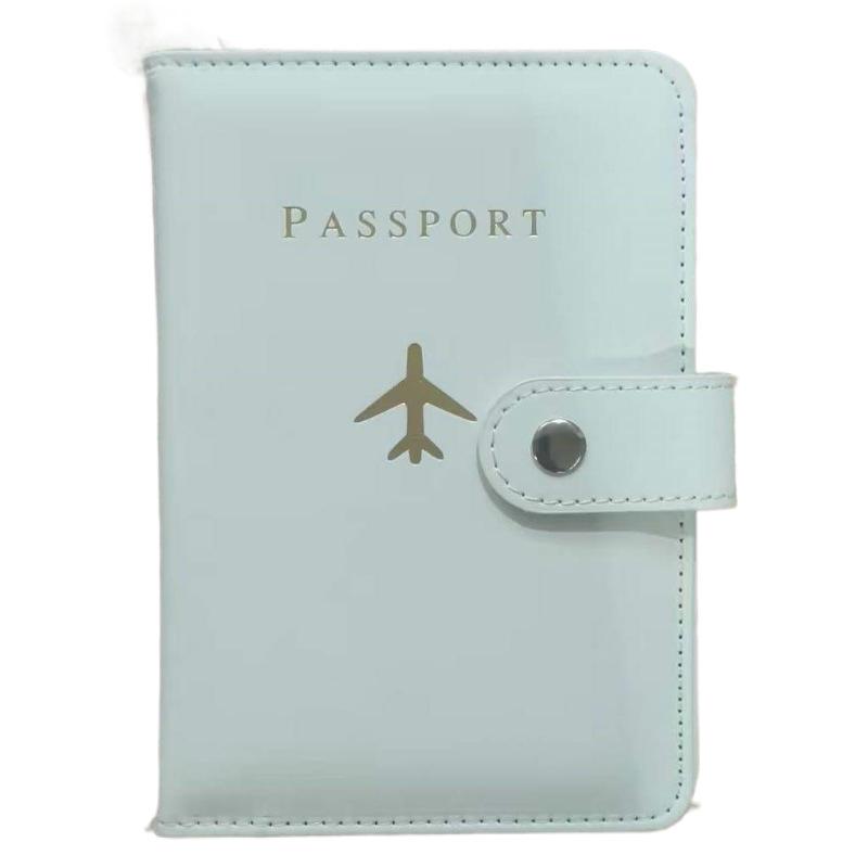 

Заграничный кожаный держатель для паспорта с RFID-защитой: Многофункциональный, Портативный, Противоугонный, Чехол с отделением для карт, устойчивый к царапинам. 14×10