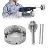 Comapct Zinc Alloy 3-Jaw Lathe Chuck with Large Clamping Range in Machine Tool Accessories Fitting for Electric Drill