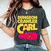 Dungeon Crawler Carl Shirt SciFi Book Lover Tee Vintage Style Fashion Graphic Tee TShirt Gift for Women Unisex TShirt