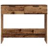 Vidaxl Stolik Konsolowy, Stare Drewno, 90X36X75 Cm