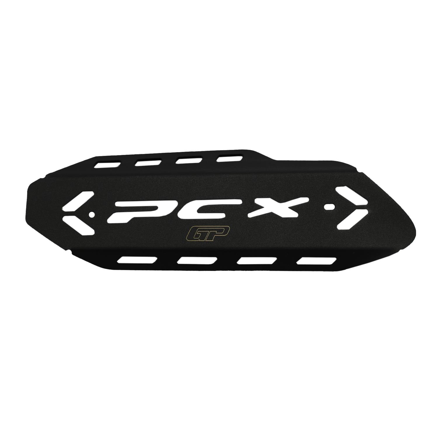 

GP Composite Honda PCX 125/150 2018-2024 Совместимая защитная крышка выхлопной системы, черная