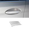 For BMW X3 G01 18-24 Silver Steel Exterior Outside Door Handle Cover Trim