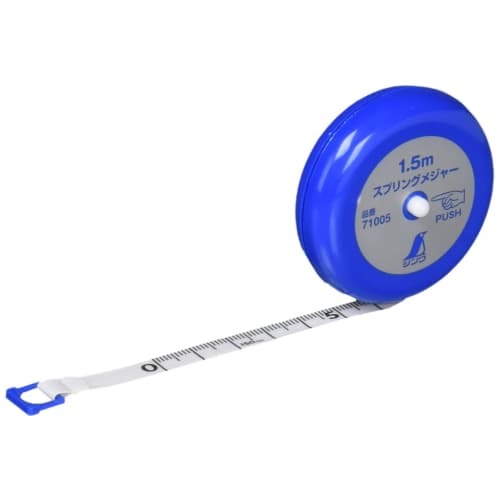 

Shinwa Sokutei Spring Tape Measure, 1.5m, 71005