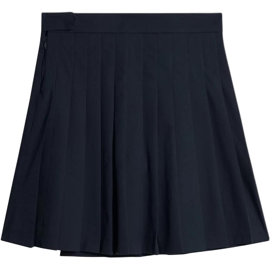 J.LINDEBERG Pleated Solid Color Short Casual Skirt Women Skirts GWSD13613-6855