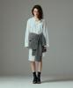 Meuameu Unbalanced Drape Long Shirt
