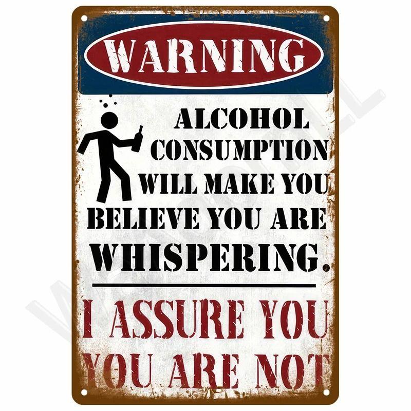 Vintage Metal Sign Wall Decor Coffee Bar Kitchen Cafe