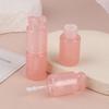 1Pcs 3.5Ml Empty Lip Gloss Tube Plastic Refillable Bottles Liquid Lipstick Container Pink Peach Heart Cover Lipgloss Bottle