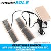 ThermiSole გასათბობი ძირები თერმო ძირები ფეხსაცმლის გამათბობელი ფეხსაცმლის ჩასაფენი USB