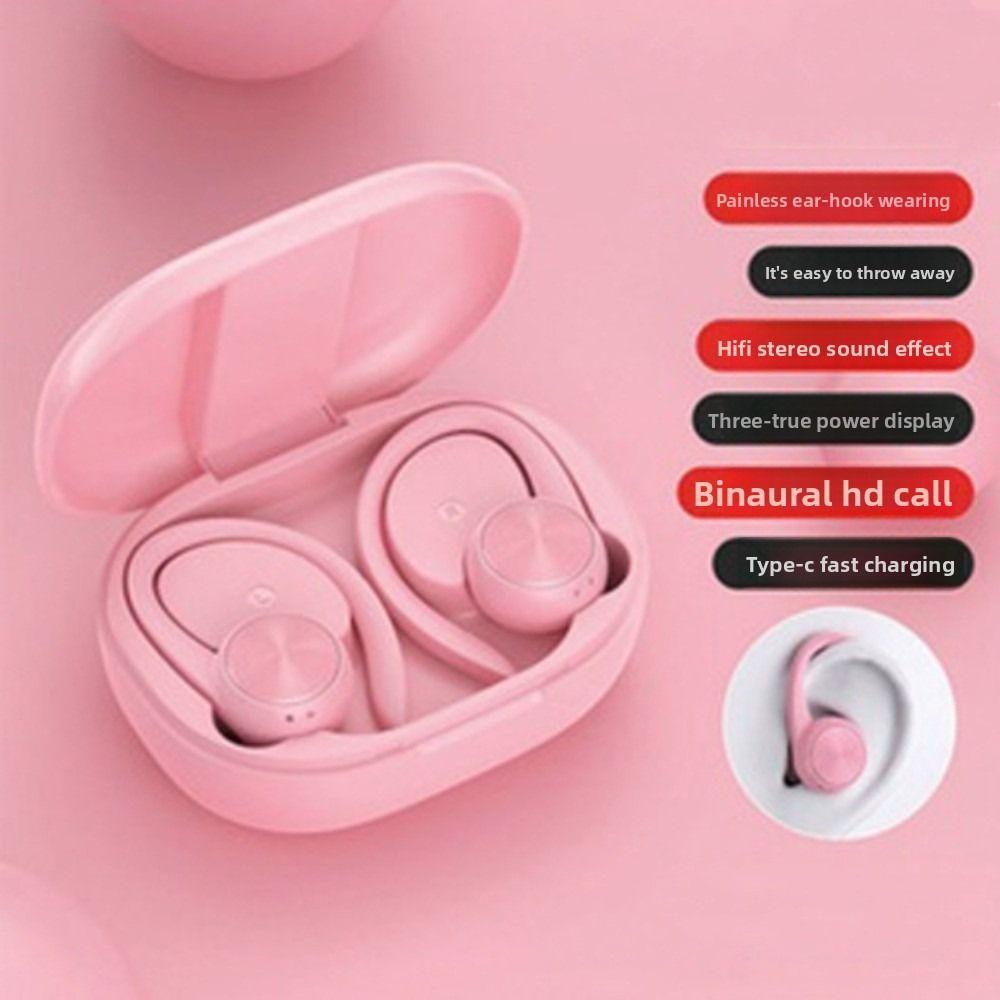 Digital Display Wireless Bluetooth Earphone Stereo Bluetooth Headset Listening Music