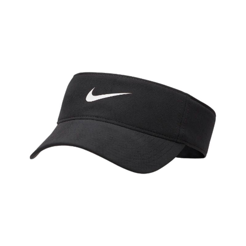 

Nike Dri FIT Ace Swoosh Visor Casual FB5630-010 M/L чёрный