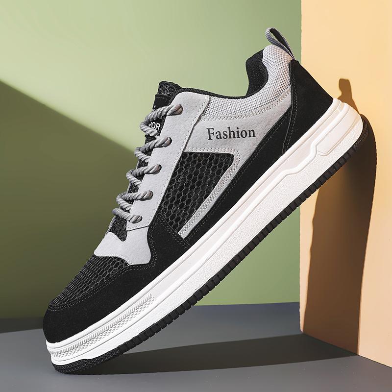 Модные мужские новые стильные уличные удобные легкие дышащие летние повседневные — фото 8